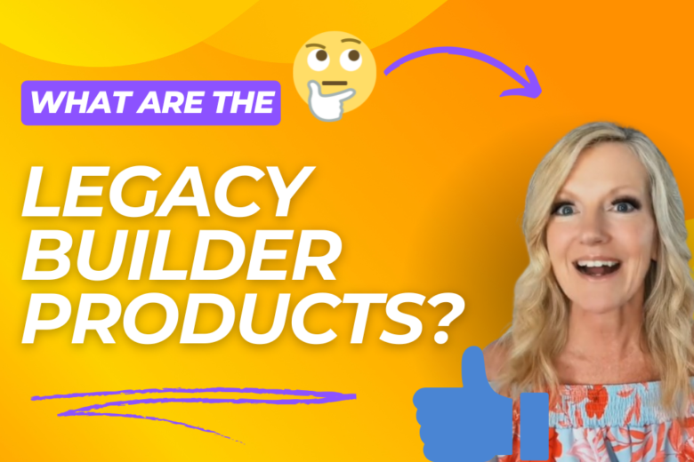 Michele O'Neil, founder of the Legacy Builder Program, discussing the products available and the reasons behind their value in the e-learning industry